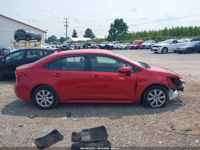 2021 Toyota Corolla Le მანქანა იყიდება აუქციონზე, vin: 5YFEPMAE4MP235872, აუქციონის ნომერი: 45872533