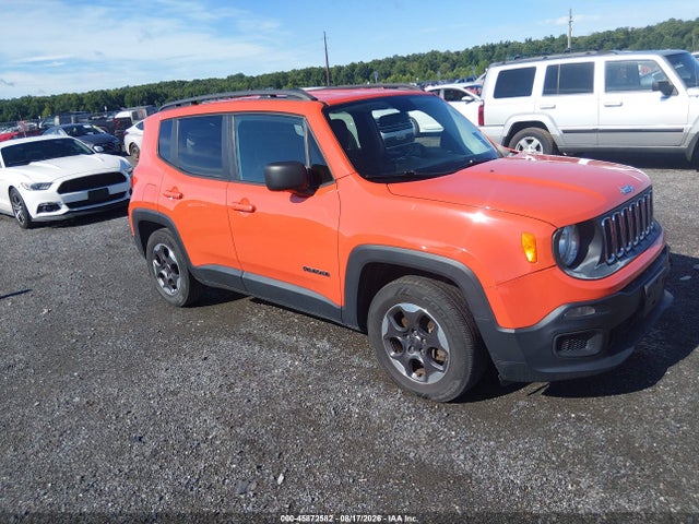 Aukcja sprzedaży 2016 Jeep Renegade Sport, vin: ZACCJAAT2GPE29296, numer aukcji: 45872582