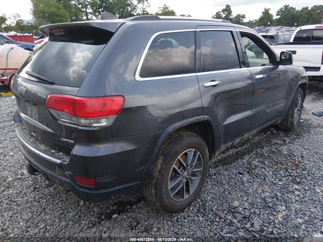 2017 Jeep Grand Cherokee Limited მანქანა იყიდება აუქციონზე, vin: 1C4RJFBG2HC715535, აუქციონის ნომერი: 45872585