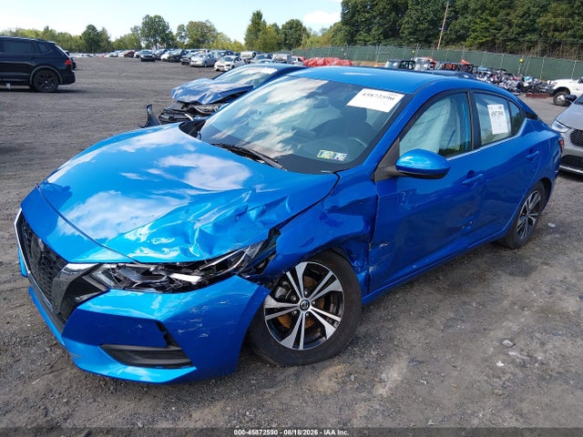 2021 Nissan Sentra Sv Xtronic Cvt მანქანა იყიდება აუქციონზე, vin: 3N1AB8CV0MY304786, აუქციონის ნომერი: 45872590