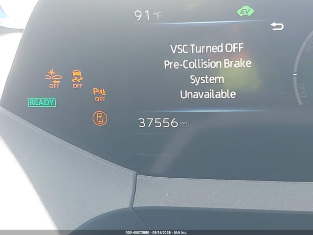 2023 Toyota Prius Xle მანქანა იყიდება აუქციონზე, vin: JTDACAAU7P3001089, აუქციონის ნომერი: 45872680