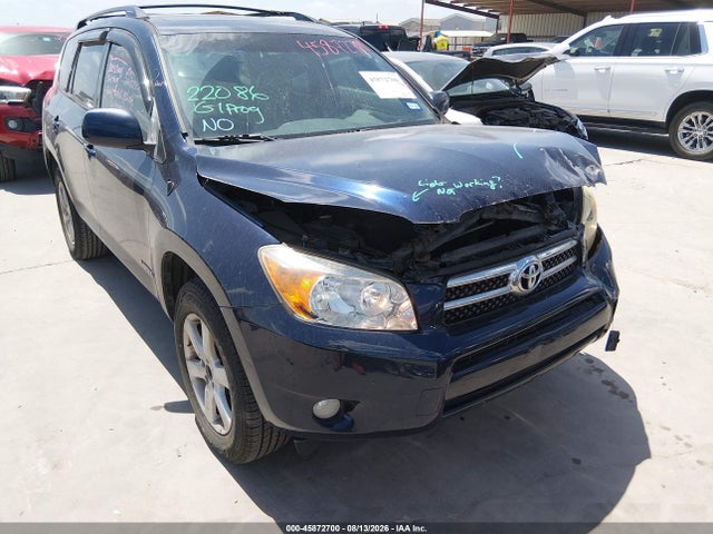 2007 Toyota Rav4 Limited მანქანა იყიდება აუქციონზე, vin: JTMBK31V275037322, აუქციონის ნომერი: 45872700