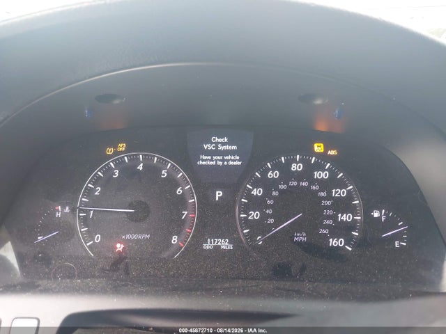 45872710 :رقم المزاد ، JTHGL46F575018594 vin ، 2007 Lexus Ls 460 L مزاد بيع