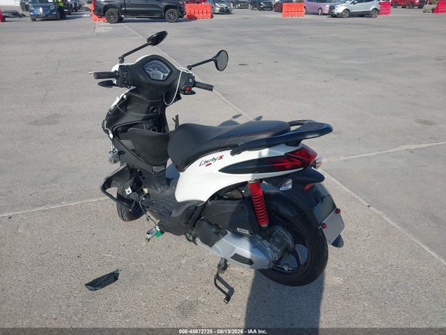 Aukcja sprzedaży 2021 Piaggio Liberty 150, vin: ZAPM898G4M7002832, numer aukcji: 45872725