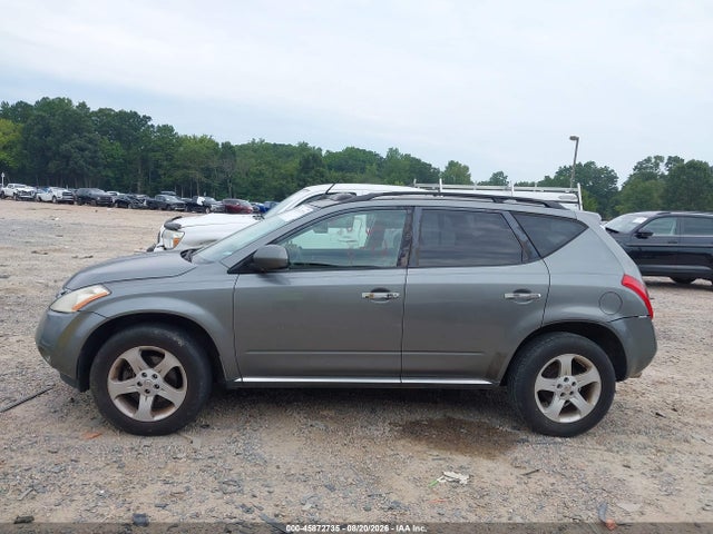 2006 Nissan Murano Sl მანქანა იყიდება აუქციონზე, vin: JN8AZ08W26W507608, აუქციონის ნომერი: 45872735