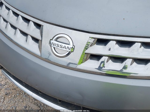2006 Nissan Murano Sl მანქანა იყიდება აუქციონზე, vin: JN8AZ08W26W507608, აუქციონის ნომერი: 45872735