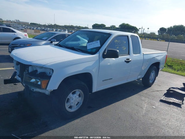 45872736 :رقم المزاد ، 1GTCS196248178469 vin ، 2004 Gmc Canyon Sl مزاد بيع