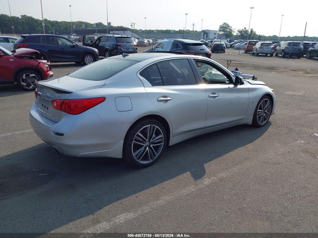 Продажа на аукционе авто 2016 Infiniti Q50 3.0t Sport, vin: JN1EV7AR9GM344767, номер лота: 45872758