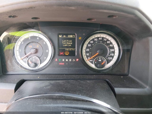 45872766 :رقم المزاد ، 1C6RR6TT2KS610017 vin ، 2019 Ram 1500 Classic Slt  4x2 6'4 Box مزاد بيع