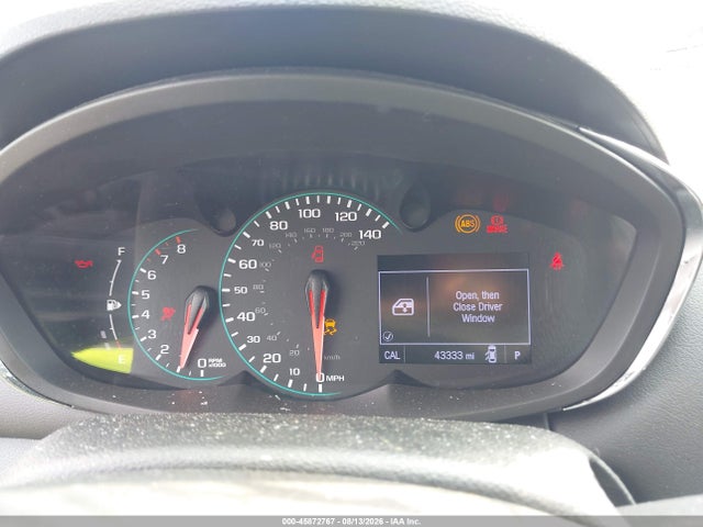 45872767 :رقم المزاد ، KL7CJKSB8LB038408 vin ، 2020 Chevrolet Trax Fwd Ls مزاد بيع