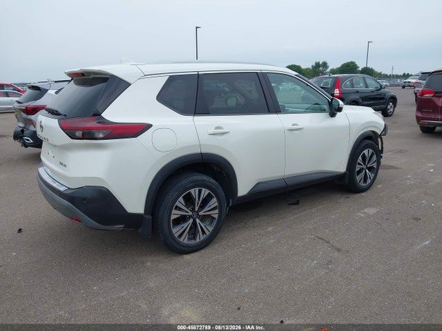 2021 Nissan Rogue Sv Intelligent Awd მანქანა იყიდება აუქციონზე, vin: 5N1AT3BB2MC730987, აუქციონის ნომერი: 45872789