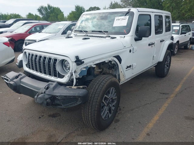 45872842 :رقم المزاد ، 1C4PJXEN4SW597906 vin ، 2025 Jeep Wrangler 4-door Sahara 4x4 مزاد بيع