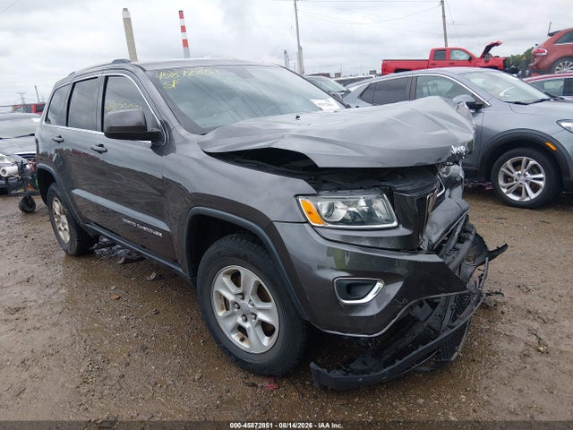 2016 Jeep Grand Cherokee Laredo მანქანა იყიდება აუქციონზე, vin: 1C4RJFAG4GC451072, აუქციონის ნომერი: 45872851