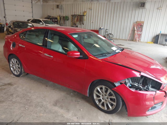 2013 Dodge Dart Limited მანქანა იყიდება აუქციონზე, vin: 1C3CDFCA5DD328185, აუქციონის ნომერი: 45872859