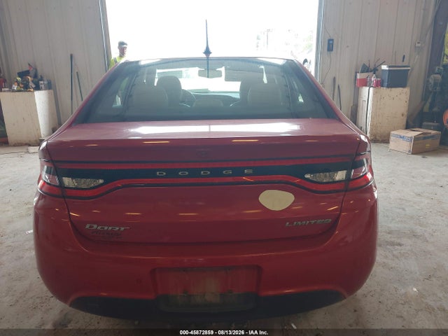 2013 Dodge Dart Limited მანქანა იყიდება აუქციონზე, vin: 1C3CDFCA5DD328185, აუქციონის ნომერი: 45872859
