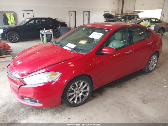 2013 Dodge Dart Limited მანქანა იყიდება აუქციონზე, vin: 1C3CDFCA5DD328185, აუქციონის ნომერი: 45872859