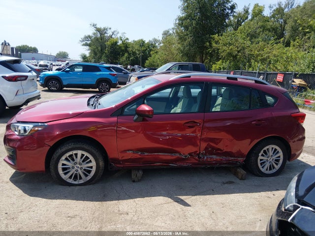 Продажа на аукционе авто 2018 Subaru Impreza 2.0i Premium, vin: 4S3GTAD6XJ3733621, номер лота: 45872862