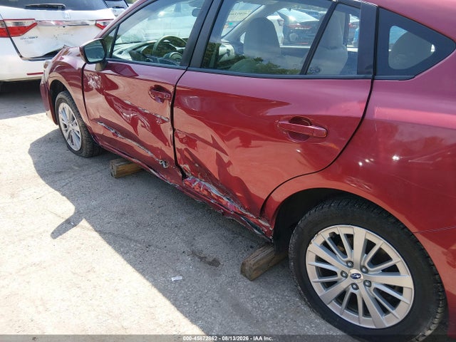 Продажа на аукционе авто 2018 Subaru Impreza 2.0i Premium, vin: 4S3GTAD6XJ3733621, номер лота: 45872862