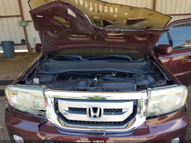 45872901 :رقم المزاد ، 5FNYF48589B035344 vin ، 2009 Honda Pilot Ex-l مزاد بيع