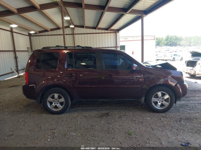 45872901 :رقم المزاد ، 5FNYF48589B035344 vin ، 2009 Honda Pilot Ex-l مزاد بيع