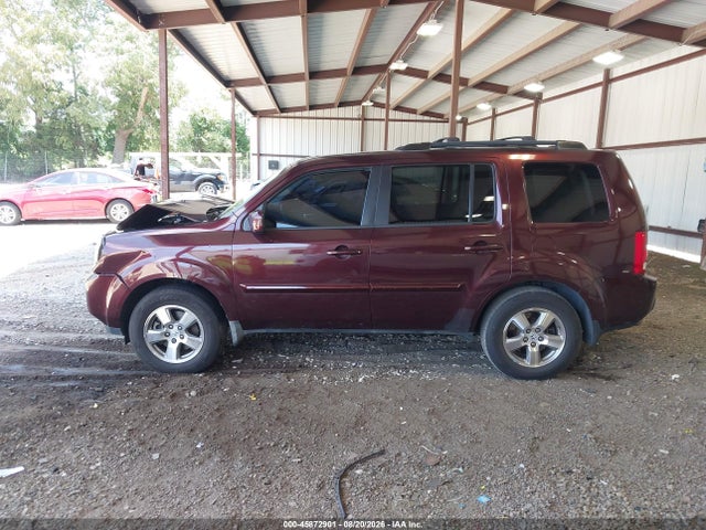 45872901 :رقم المزاد ، 5FNYF48589B035344 vin ، 2009 Honda Pilot Ex-l مزاد بيع