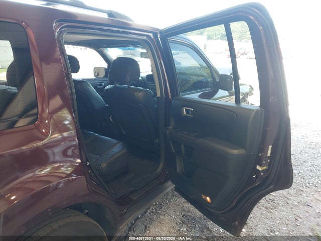 45872901 :رقم المزاد ، 5FNYF48589B035344 vin ، 2009 Honda Pilot Ex-l مزاد بيع