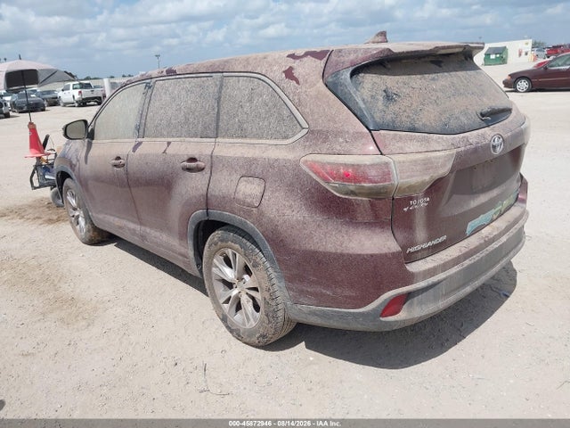 Toyota Highlander Le Plus V6 2015 5TDZKRFHXFS044130 Image 3