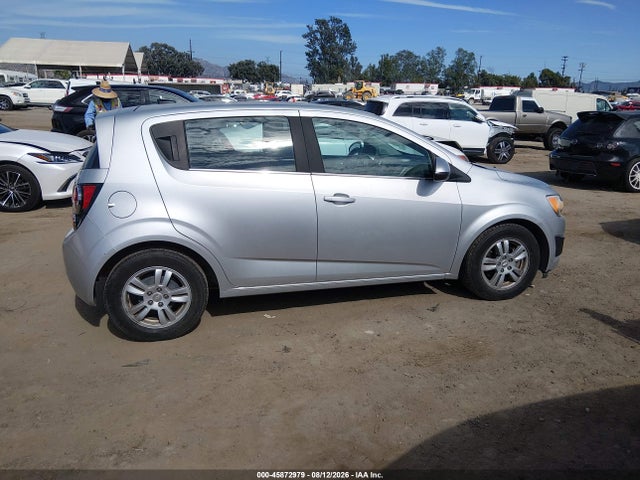 Продажа на аукционе авто 2012 Chevrolet Sonic Lt, vin: 1G1JC6SB5C4212900, номер лота: 45872979