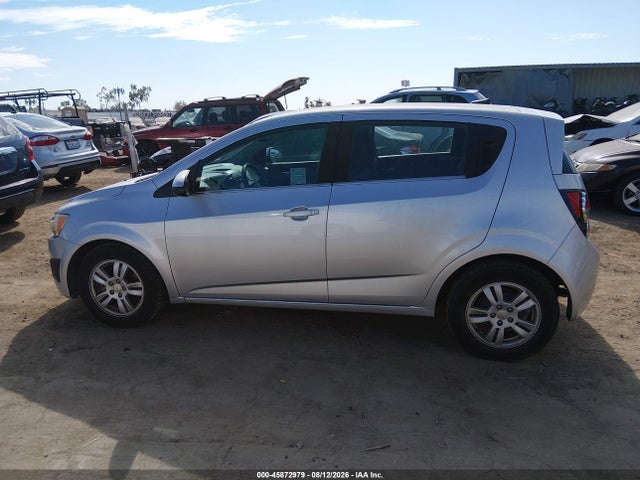 Продажа на аукционе авто 2012 Chevrolet Sonic Lt, vin: 1G1JC6SB5C4212900, номер лота: 45872979