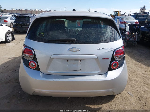 Продажа на аукционе авто 2012 Chevrolet Sonic Lt, vin: 1G1JC6SB5C4212900, номер лота: 45872979