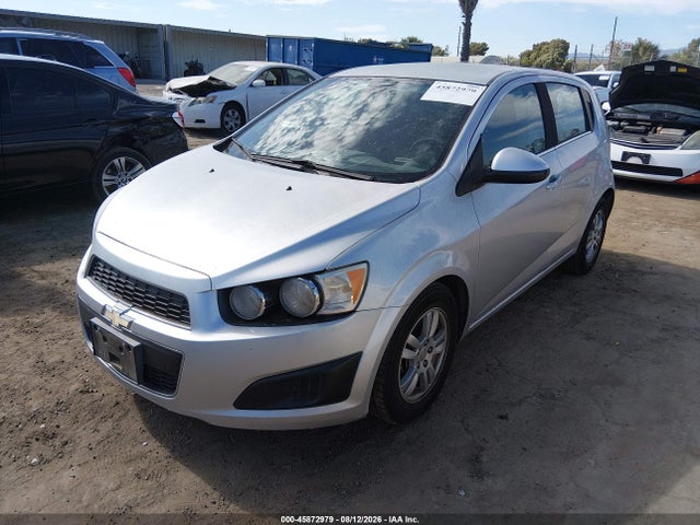 Продажа на аукционе авто 2012 Chevrolet Sonic Lt, vin: 1G1JC6SB5C4212900, номер лота: 45872979
