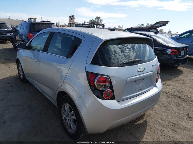 Продажа на аукционе авто 2012 Chevrolet Sonic Lt, vin: 1G1JC6SB5C4212900, номер лота: 45872979