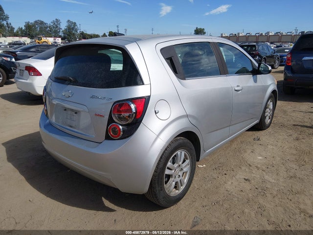 Продажа на аукционе авто 2012 Chevrolet Sonic Lt, vin: 1G1JC6SB5C4212900, номер лота: 45872979