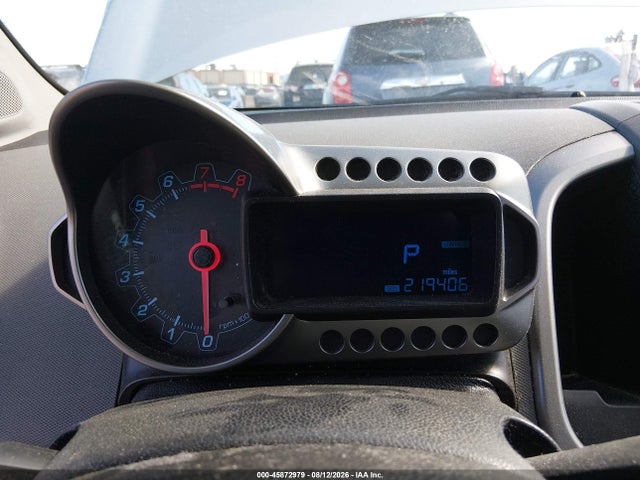 Продажа на аукционе авто 2012 Chevrolet Sonic Lt, vin: 1G1JC6SB5C4212900, номер лота: 45872979