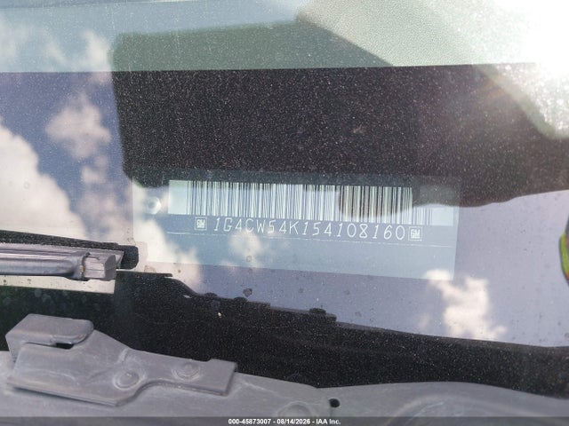 45873007 :رقم المزاد ، 1G4CW54K154108160 vin ، 2005 Buick Park Avenue مزاد بيع