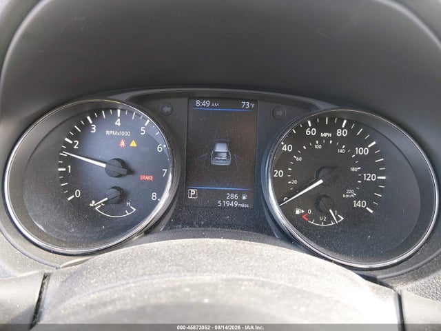 2020 Nissan Rogue Sv Intelligent Awd მანქანა იყიდება აუქციონზე, vin: JN8AT2MV0LW124787, აუქციონის ნომერი: 45873052