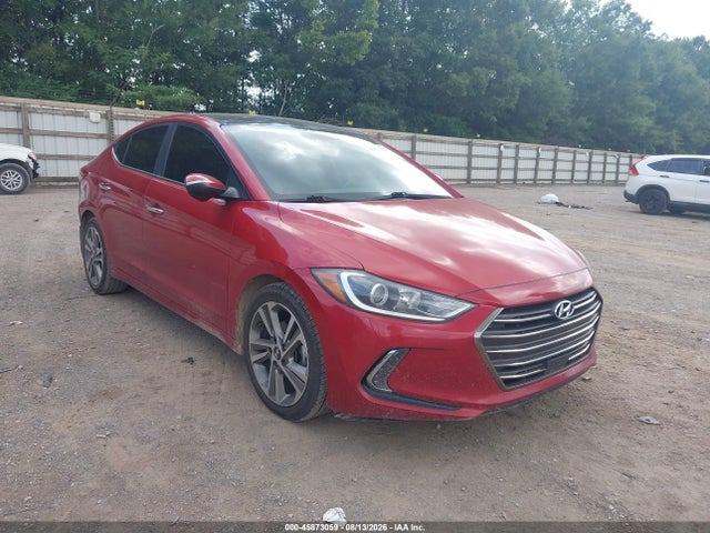 2017 Hyundai Elantra Limited მანქანა იყიდება აუქციონზე, vin: 5NPD84LF4HH042736, აუქციონის ნომერი: 45873059
