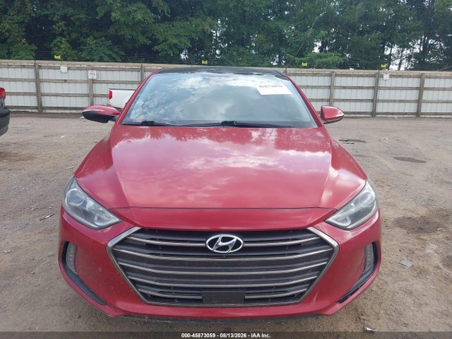 2017 Hyundai Elantra Limited მანქანა იყიდება აუქციონზე, vin: 5NPD84LF4HH042736, აუქციონის ნომერი: 45873059