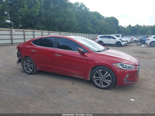 2017 Hyundai Elantra Limited მანქანა იყიდება აუქციონზე, vin: 5NPD84LF4HH042736, აუქციონის ნომერი: 45873059