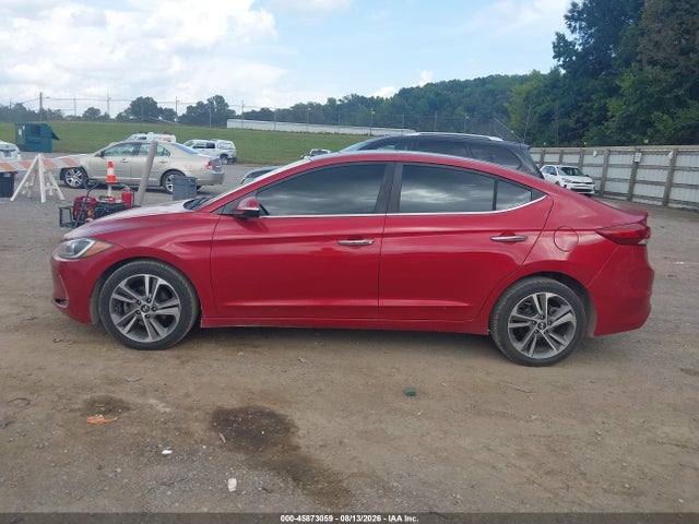 2017 Hyundai Elantra Limited მანქანა იყიდება აუქციონზე, vin: 5NPD84LF4HH042736, აუქციონის ნომერი: 45873059