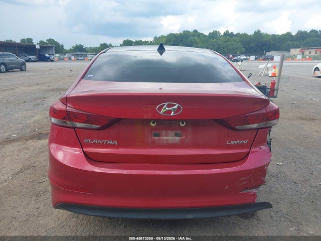 2017 Hyundai Elantra Limited მანქანა იყიდება აუქციონზე, vin: 5NPD84LF4HH042736, აუქციონის ნომერი: 45873059