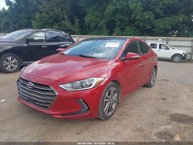 2017 Hyundai Elantra Limited მანქანა იყიდება აუქციონზე, vin: 5NPD84LF4HH042736, აუქციონის ნომერი: 45873059