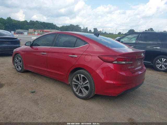 2017 Hyundai Elantra Limited მანქანა იყიდება აუქციონზე, vin: 5NPD84LF4HH042736, აუქციონის ნომერი: 45873059