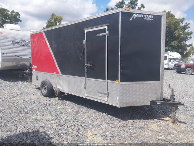 45873100 :رقم المزاد ، 5HABE1625FN041412 vin ، 2015 Homesteader Cargo Trailer مزاد بيع