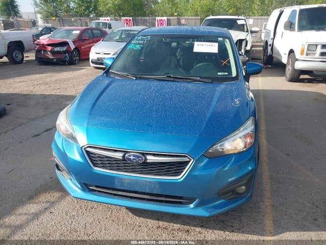 2018 Subaru Impreza 2.0i Premium მანქანა იყიდება აუქციონზე, vin: 4S3GKAD62J3621429, აუქციონის ნომერი: 45873103