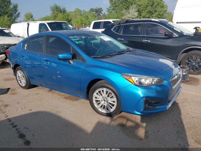 2018 Subaru Impreza 2.0i Premium მანქანა იყიდება აუქციონზე, vin: 4S3GKAD62J3621429, აუქციონის ნომერი: 45873103