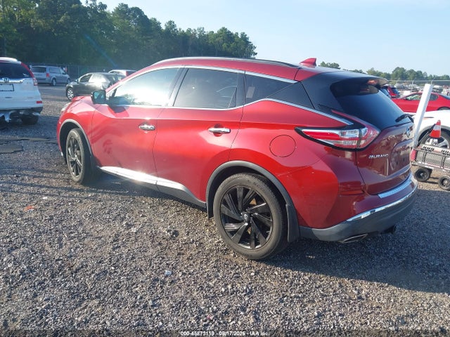 Продаж на аукціоні авто 2017 Nissan Murano Platinum, vin: 5N1AZ2MHXHN145434, номер лоту: 45873119