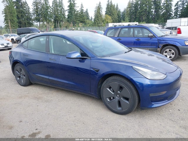 Продажа на аукционе авто 2021 Tesla Model 3 Standard Range Plus Rear-wheel Drive, vin: 5YJ3E1EA1MF091616, номер лота: 45873139