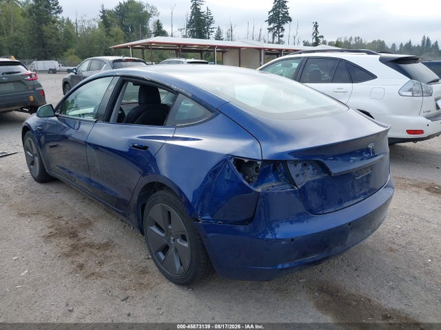Продажа на аукционе авто 2021 Tesla Model 3 Standard Range Plus Rear-wheel Drive, vin: 5YJ3E1EA1MF091616, номер лота: 45873139