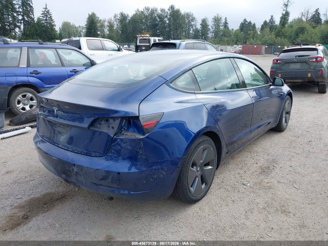 Продажа на аукционе авто 2021 Tesla Model 3 Standard Range Plus Rear-wheel Drive, vin: 5YJ3E1EA1MF091616, номер лота: 45873139